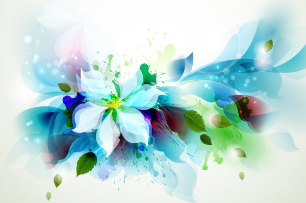 Сакура абстракция