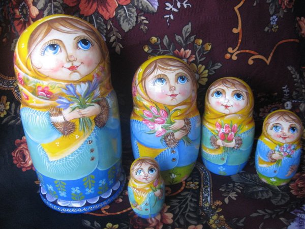 Матрешка в детский сад