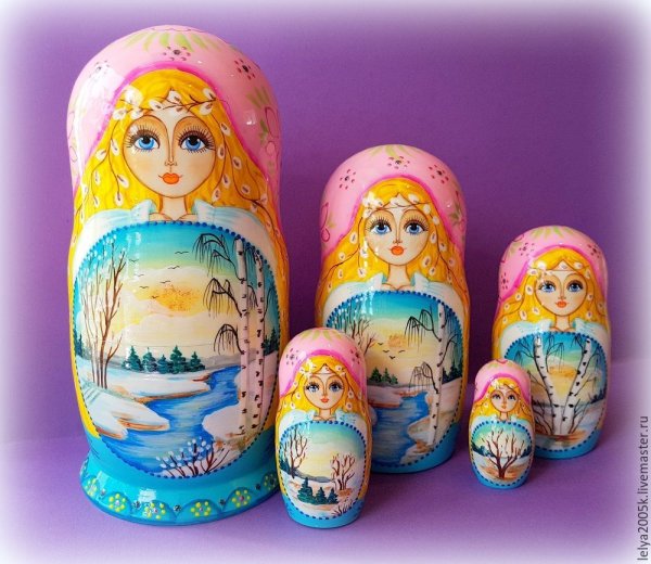 Красивые матрешки
