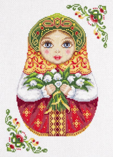 Матрешка Весна для детей