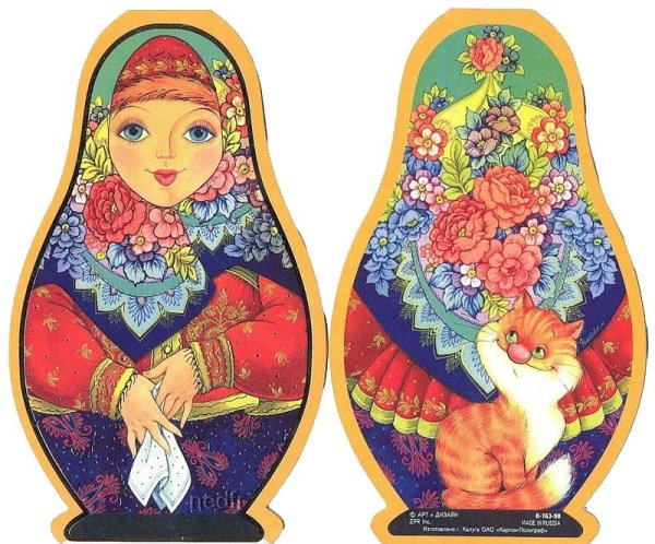 Матрешка в детский сад