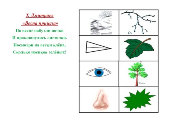 Мнемотаблицы по развитию речи для детей 3лет