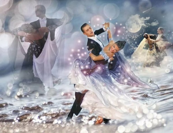 Вальс акварель