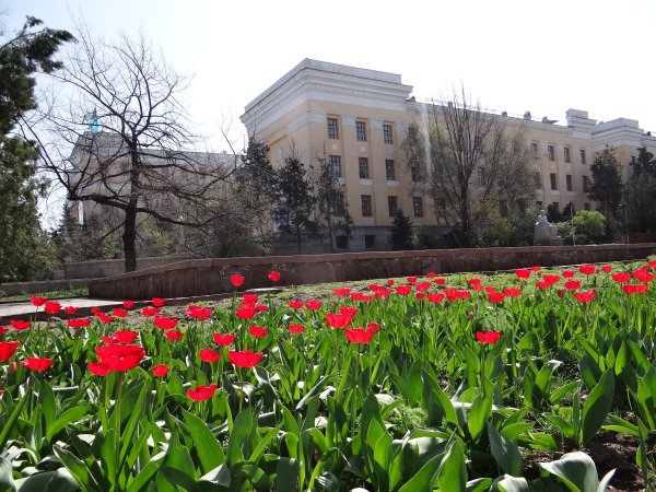 Весна в Астане