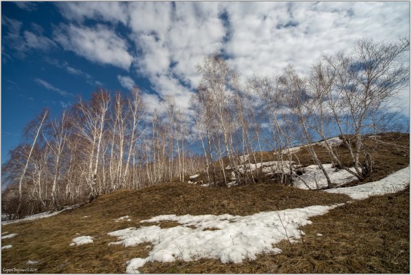 Весна в Западной Сибири