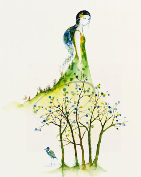 Скетч Весна