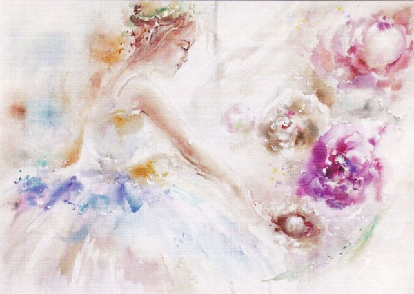 Аннет Логинова акварель балет