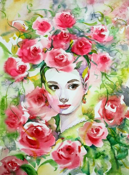 Художник Audrey Hepburn