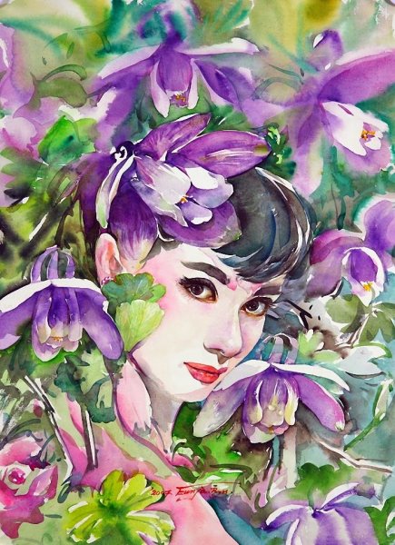 Красивые иллюстрации с зимой в городе