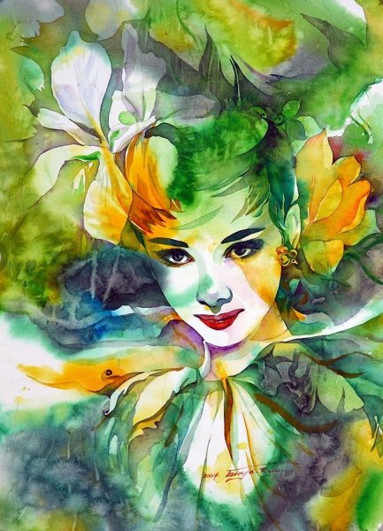 Портрет весны