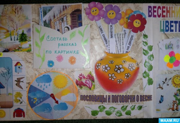 Книжка малышка про весну