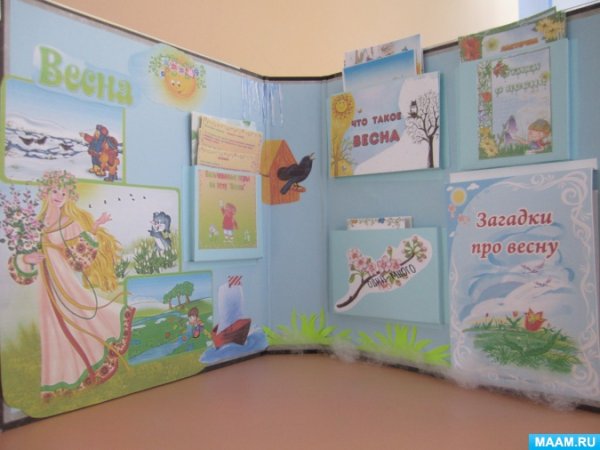 Весенние месяцы для лэпбука