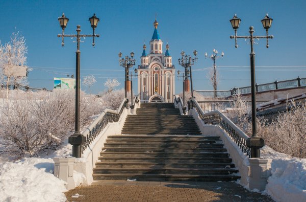 Хабаровск новая набережная