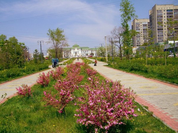 Парк Муравьева Амурского Хабаровск
