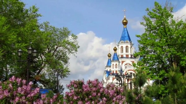 Хабаровск городские пруды осенью