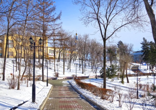 Хабаровск весной