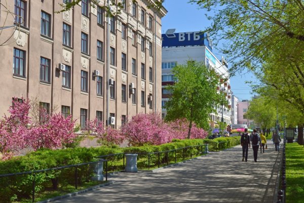 Площадь Муравьева Амурского в Хабаровске