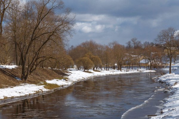 Псков ранней весной