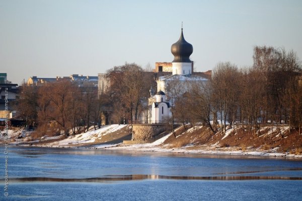 Собор Псков Весна