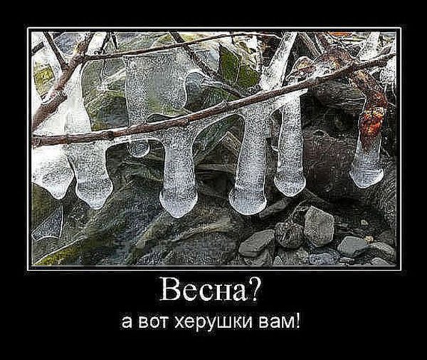 Смешное про весну