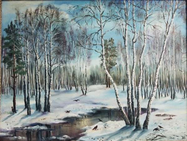 Рисунок на тему Весна