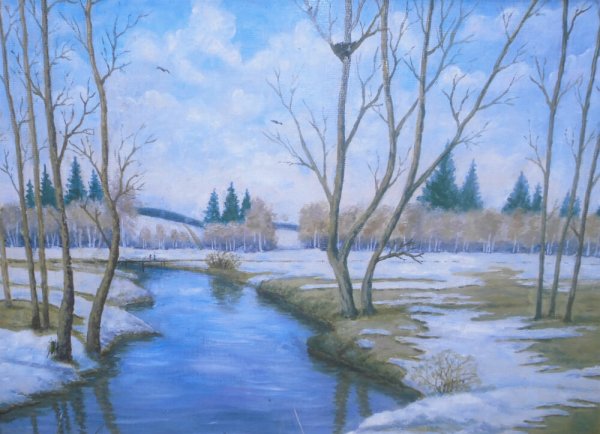 Весна рисунок