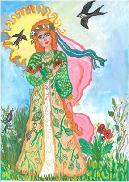 Дочь Богини Лады Леля