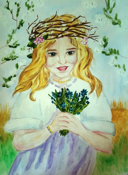 Весна девица красавица