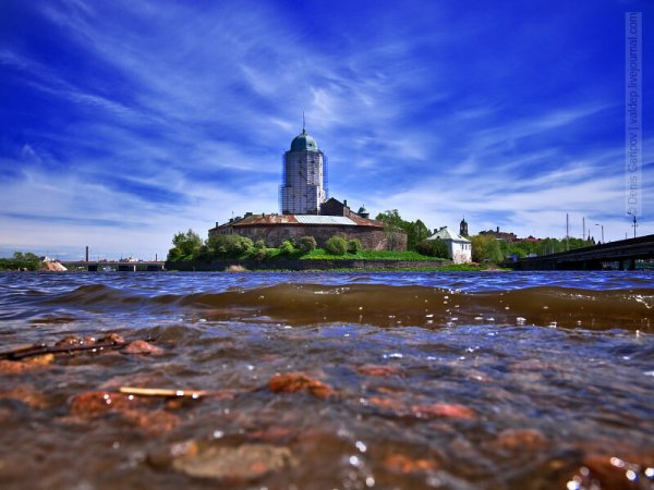 Выборгский замок город Выборг