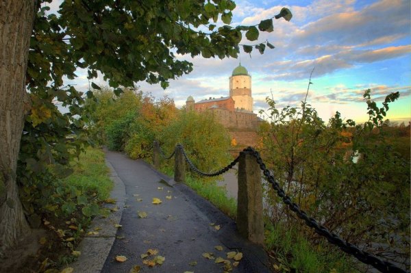 Выборг весной