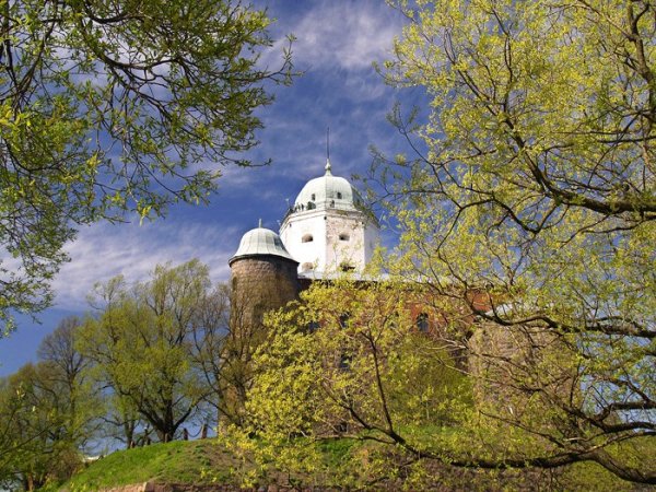 Достопримечательности Выборга круглая башня
