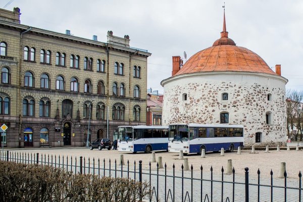 Выборг вечером