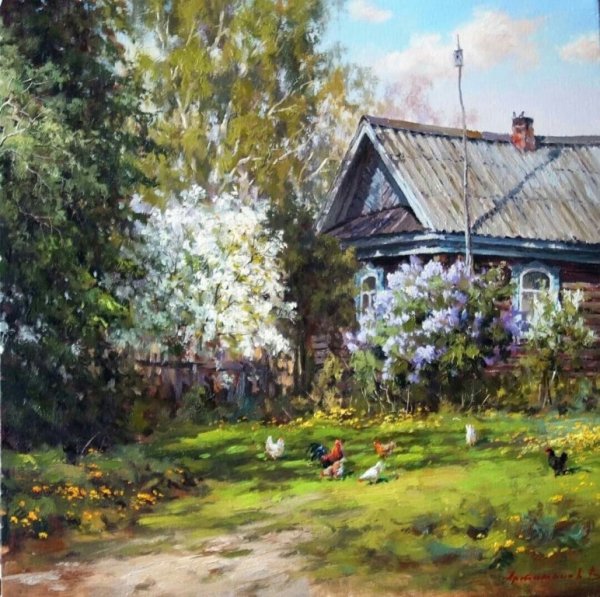 Живопись Артамонов Валерий пейзаж