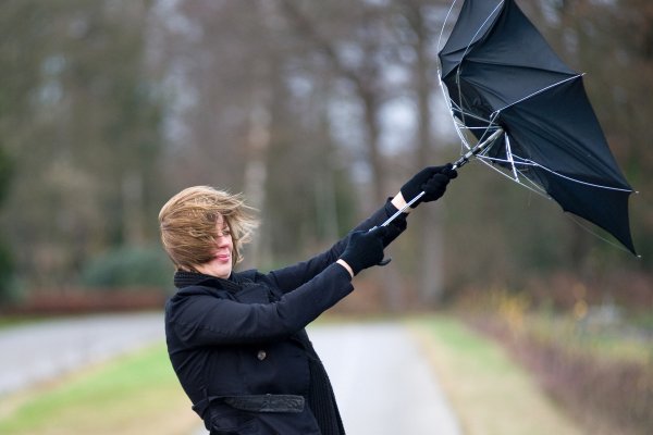 Штормовое предупреждение ветер
