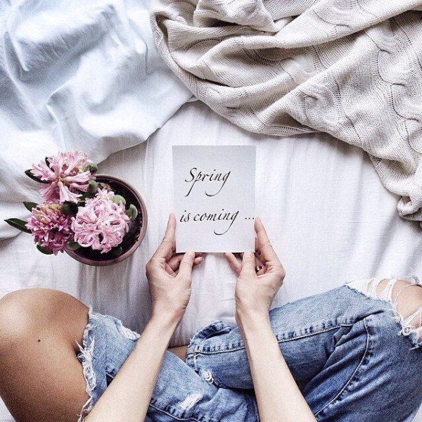 Весна для инстаграмма