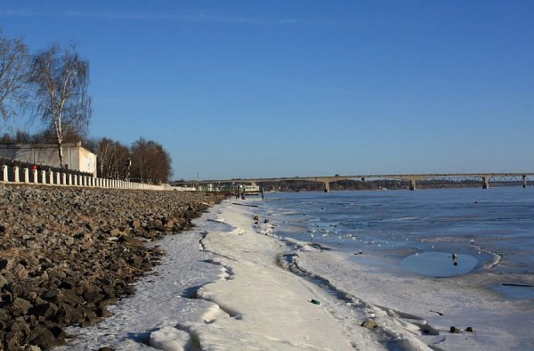 Кострома в апреле