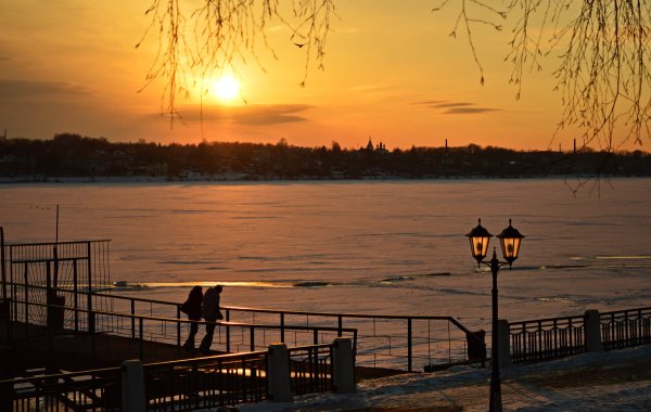 Кострома поздняя осень