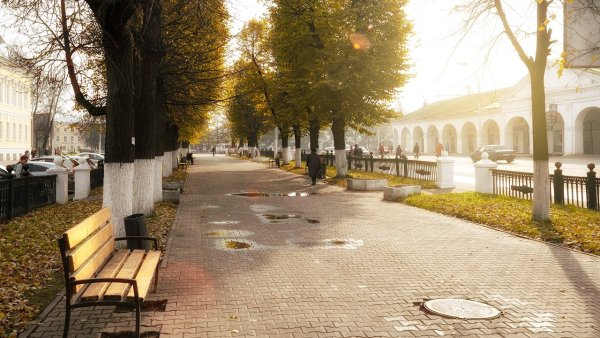 Кострома каланча рассвет