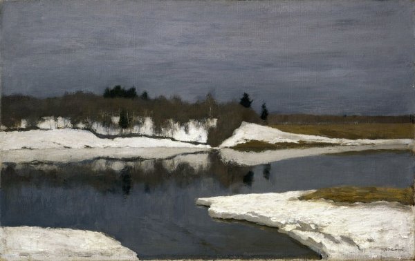Исаак Левитан ранняя Весна картина