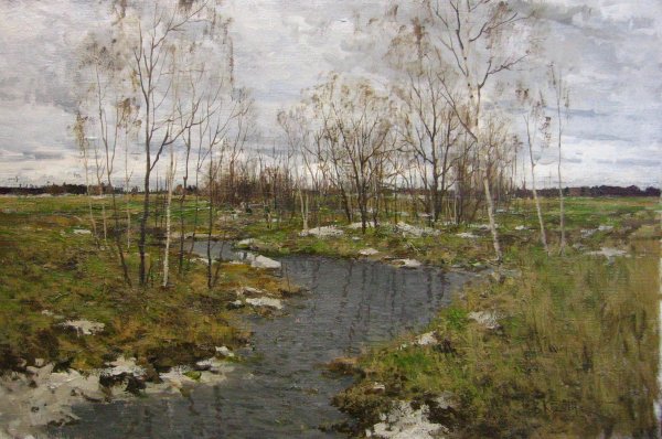 Левитан Весна большая вода