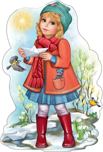 Девочка Весна для украшения зала