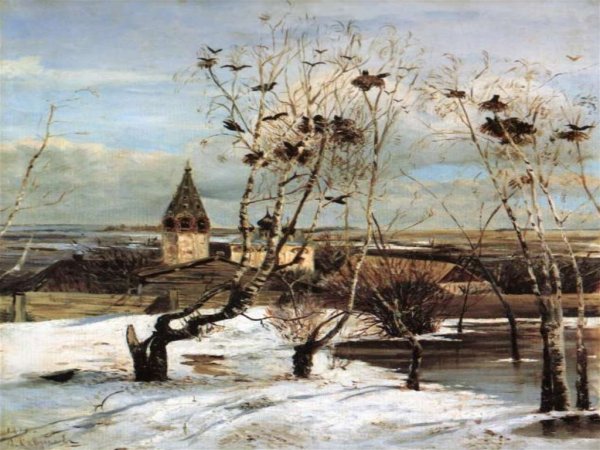 Исаак Левитан ранняя Весна