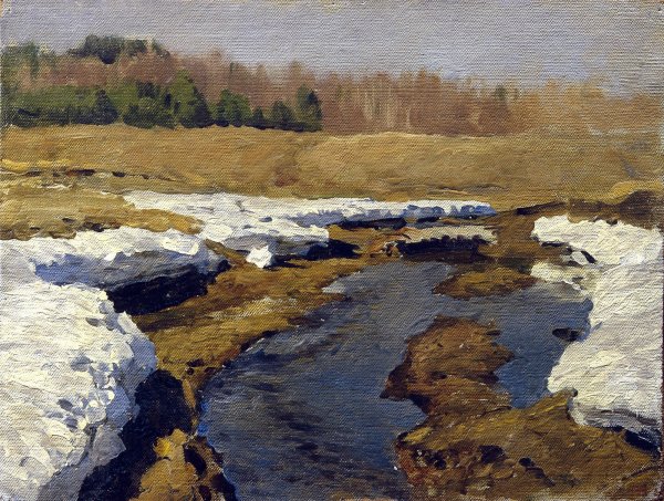 И. Левитана «Весна пришла» 1896 г.