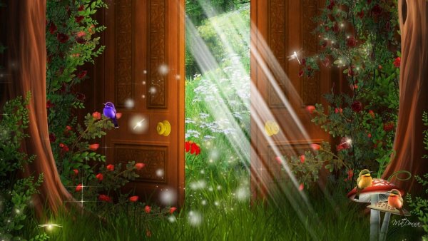 Сказочные двери анимация