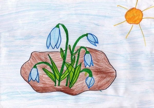 Рисунок на тему растения