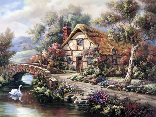 Сказочный пейзаж