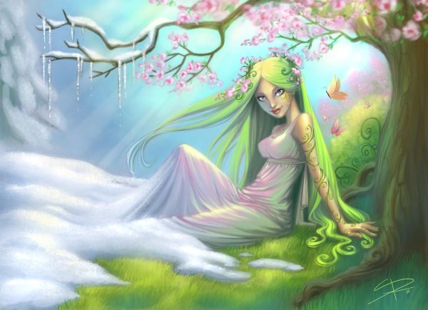 Фея весеннего ветерка