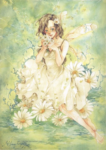 Девушка Весна арт