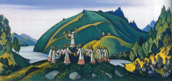 Рерих Весна Священная декорации