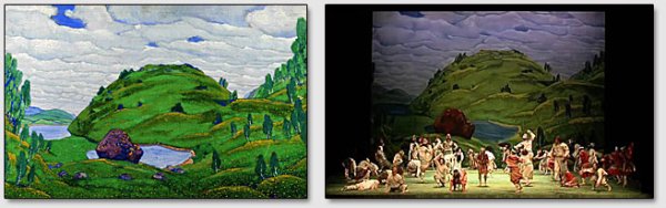 Рерих декорации к балету Весна Священная